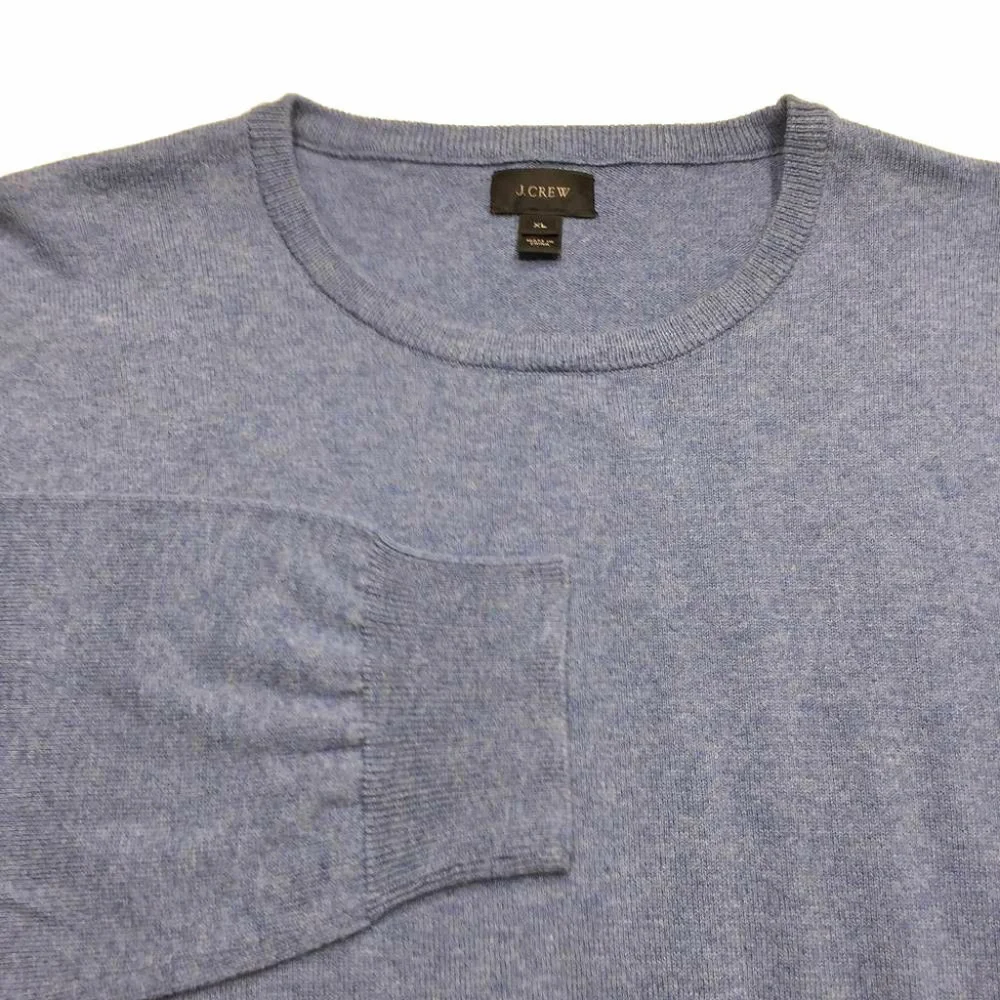 J. Crew Sweater Blue Cashmere‎ Cotton Pullover